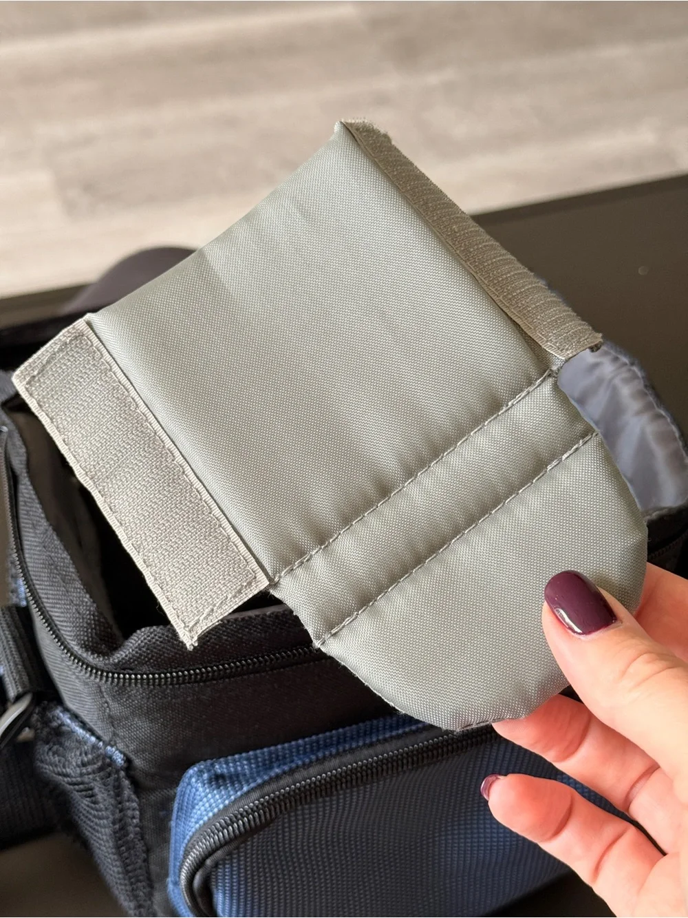 Samsonite Black and Blue Compact Camera Case